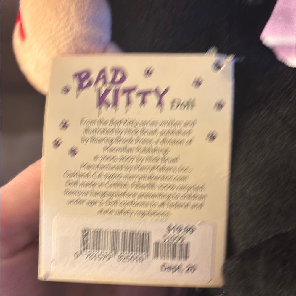 NWT Bad Kitty stuffed animal - Picture 3 of 4